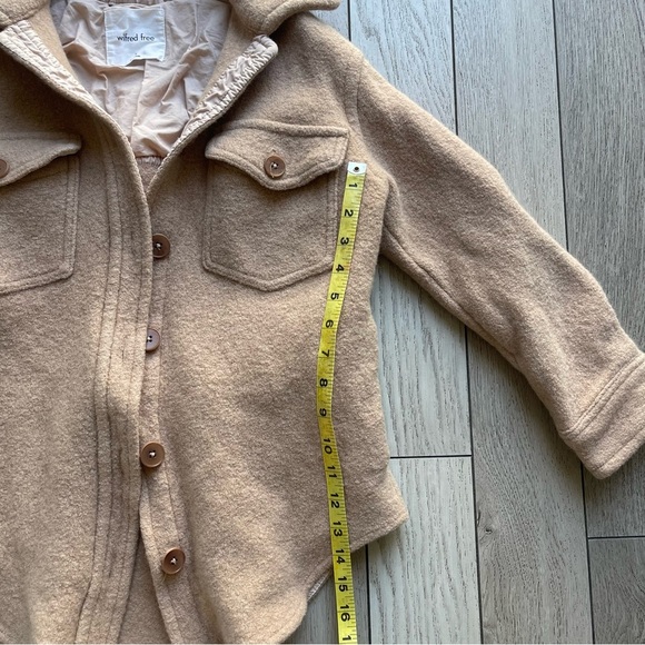 Wilfred Camel Wool-Blend Coat - Picture 6 of 7